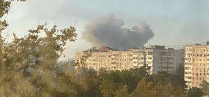 В Запорожье вражеские ракеты попали в отель: есть погибший и раненые