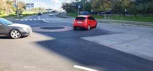 В Киеве на дорогах появились кольцевые развязки малого радиуса - фото