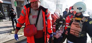 Увеличилось количество жертв в результате вчерашнего удара по дому в центре Киева