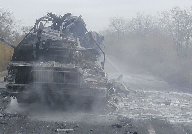 Ночью в Бердянском районе уничтожен вражеский ЗРК С-300. 