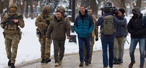 В Киев на съемки приехал известный британский ведущий Беар Гриллс