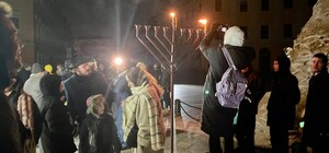 В Одессе начали отмечать Хануку