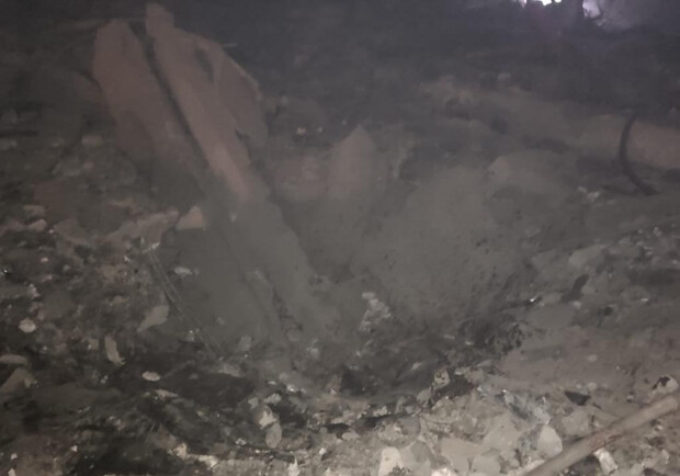 Вночі окупанти вдарили двома ракетами Запорізького району - 