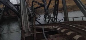 Мер Мелітополя прокоментував руйнування залізничного мосту