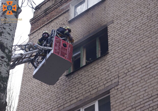 У Запоріжжі сталися пожежі у двох багатоквартирних будинках - 