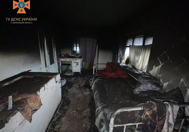 В Запоріжжі внаслідок пожежі загинула пенсіонерка. 
