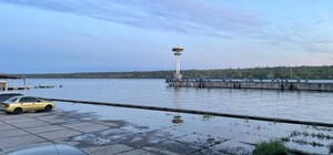 Як зараз виглядає Центральний пляж у Запоріжжі після підтоплень