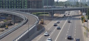 Сегодня открыли новые съезды с Дарницкого моста - фото