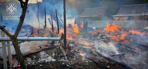 Під Одесою горіла база відпочинку