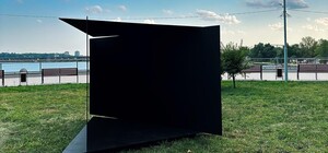 В Запорожье установили новый арт-объект на Правобережном пляже