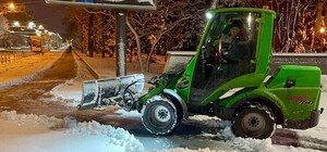 В Харькове и области выпал сильный снег (фото)