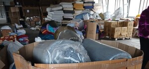 Хищение гуманитарки в Запорожье: на одном из предприятий обнаружили 200 тонн груза