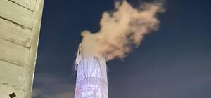 В Одесі відновили роботу котельні, на якій обвалилася 100-метрова труба