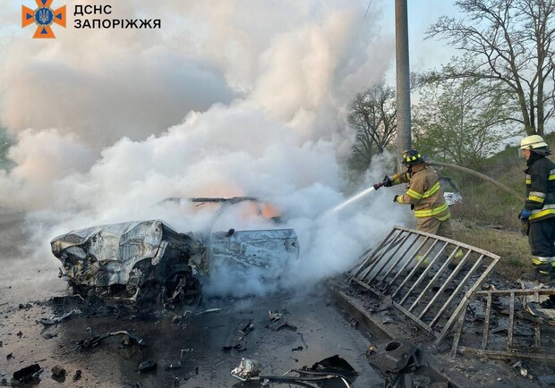 Смертельное ДТП в Запорожье: на Хортице погибли два человека. 