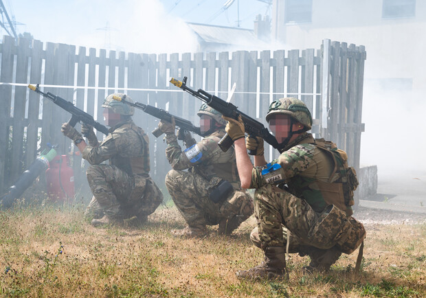 Карта бойових дій в Україні 24 липня. 