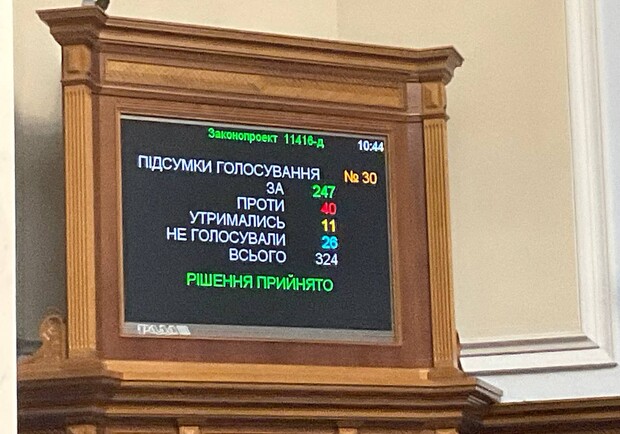 У Верховній Раді проголосували за підвищення податків. Фото: t.me/yzheleznyak/8346 