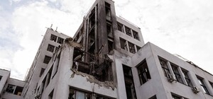 Прокуратура показала последствия обстрела Госпрома в Харькове (видео)