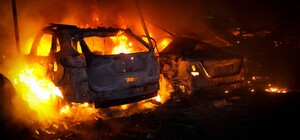 Горела стоянка, уничтожены автомобили: последствия дроновой атаки по Одессе (обновлено)
