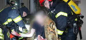 В Приморском районе Одессы горела квартира: пострадал мужчина