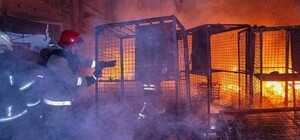 В результате российского обстрела сгорели книги харьковского издательства