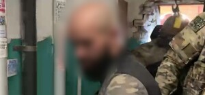 В Харькове мужчина пытался сбежать от сотрудников ТЦК и повредил их машину