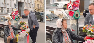 У Дніпрі пенсіонерка з Бахмута продає квіти й веде TikTok: відео розчулило соцмережі