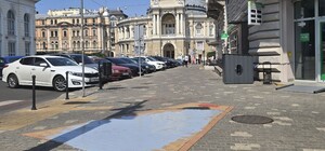 В Одесі зафарбували артоб'єкт 