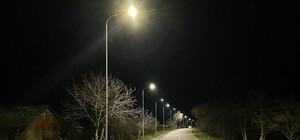 У Рясне-Руському освітили ще одну вулицю