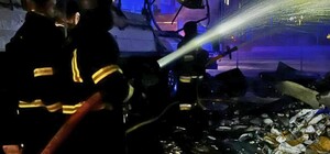 Атака на Киевскую область: россияне ударили по спасателям во время тушения пожара