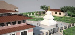 В Луганске построят буддийскую Ступу Просветления