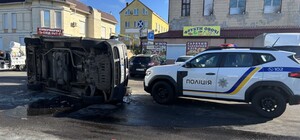 Столкновение ТЦК и грузчиков возле рынка 