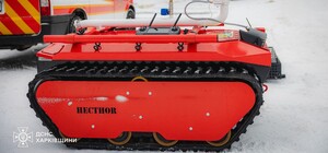 Може працювати 18 годин без заряджання: робот Hector II допомагатиме харківським рятувальникам