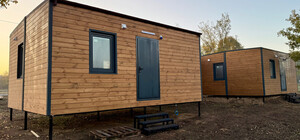 Как выглядят новые модульные домики для ВПО в Хортицком районе Запорожья (ФОТО)