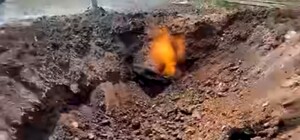 РФ обстреляла газопровод возле Одессы: загорелся пожар