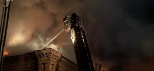 В Запорожье сгорел старейший корпус ЗНУ: историческому зданию было более 120 лет