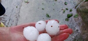 После града в Симфрополе шифер взлетел в цене вочти вдвое