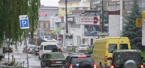 Жуткий ливень в Симферополе затопил архив консульства Литвы