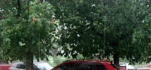 Град разбомбил машины в Симферополе, теперь их владельцы бомбят страховщиков заявами