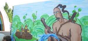 В Запорожье прошел настоящий граффити-батл