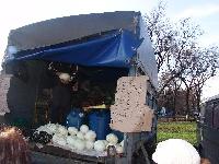 Торговцы смогут продавать овощи с машин. Фото meria.zp.ua