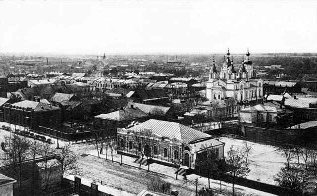 Вот так выглядел Александровск в начале ХХ века. Фото zaporyanka.narod.ru.