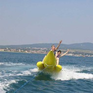 Во время катания на 