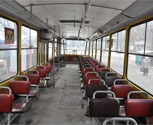 Трамвай N8 временно ходить не будет.
 Фото vgorode.ua