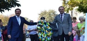 Исчез лев, подаренный Одессе гостями с Западной Украины