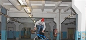 На Пушкина открыли скейт-парк