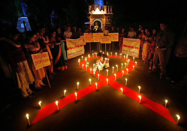 Запорожцы присоединятся к акции против СПИДа. Фото daypic.ru
