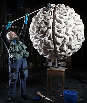 Известный немецкий фотограф заснял одесского умника Анатолия Вассермана, прочищающего мозги