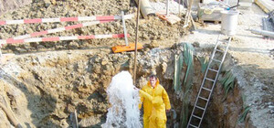 Под Запорожьем бурят артезианскую скважину