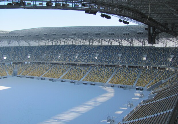 Новость - Досуг и еда - Специально для запорожских болельщиков: готовность львовского стадиона к Евро-2012