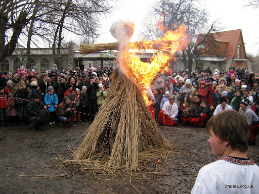 Празднование Масленицы в Запорожье. Фото itnotes.org.ua